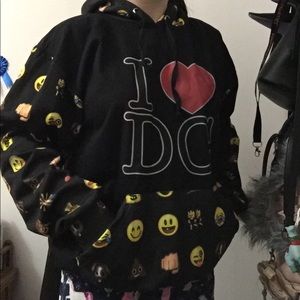 “I Heart DC” Kids Souvenir Hoodie